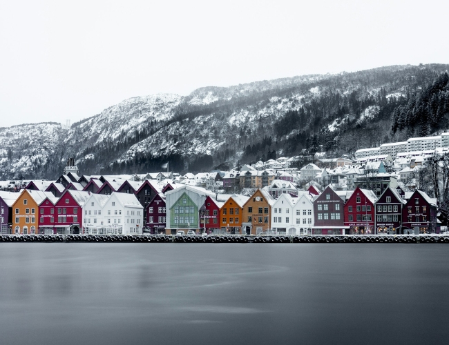 FIORDOS NORUEGOS EN INVIERNO