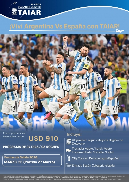 ARGENTINA VS ESPA�A